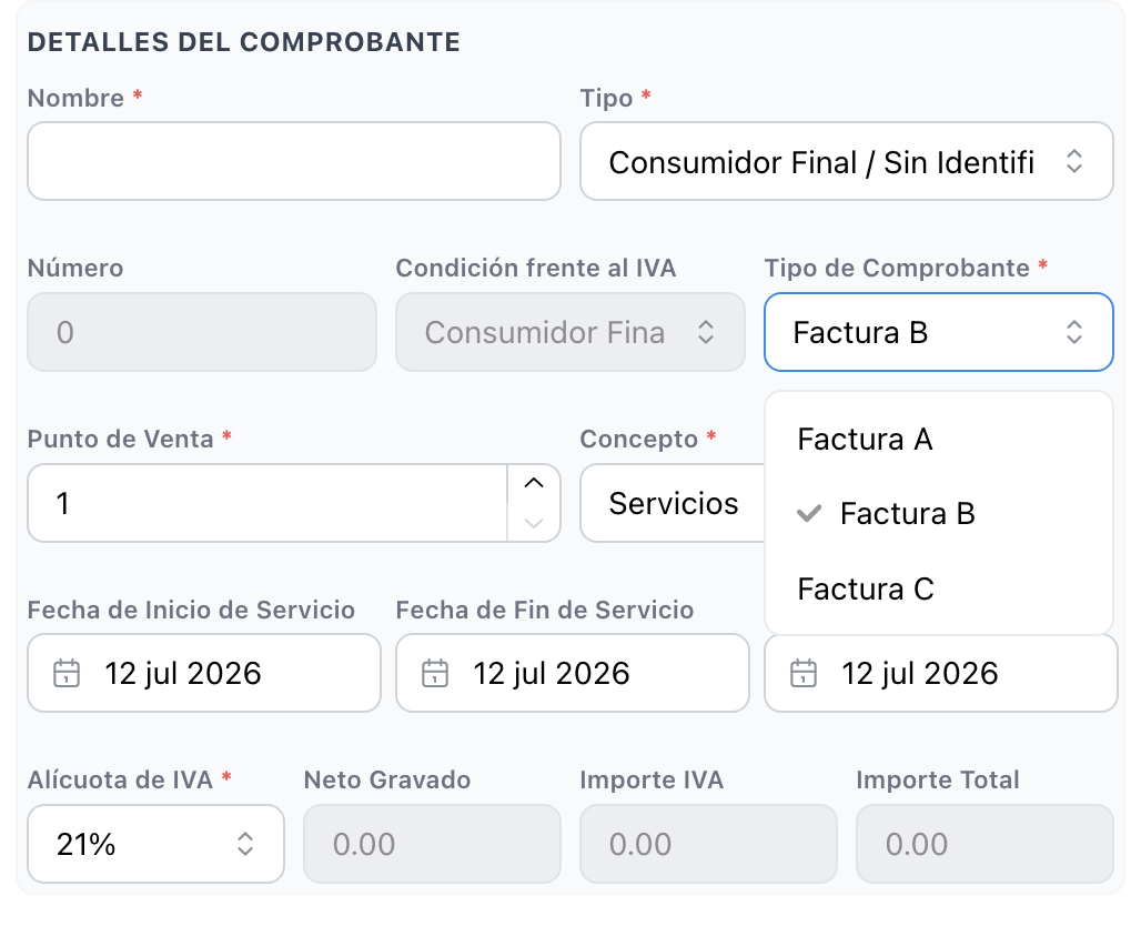 3. Detalle de pago procesado y vinculación con AFIP